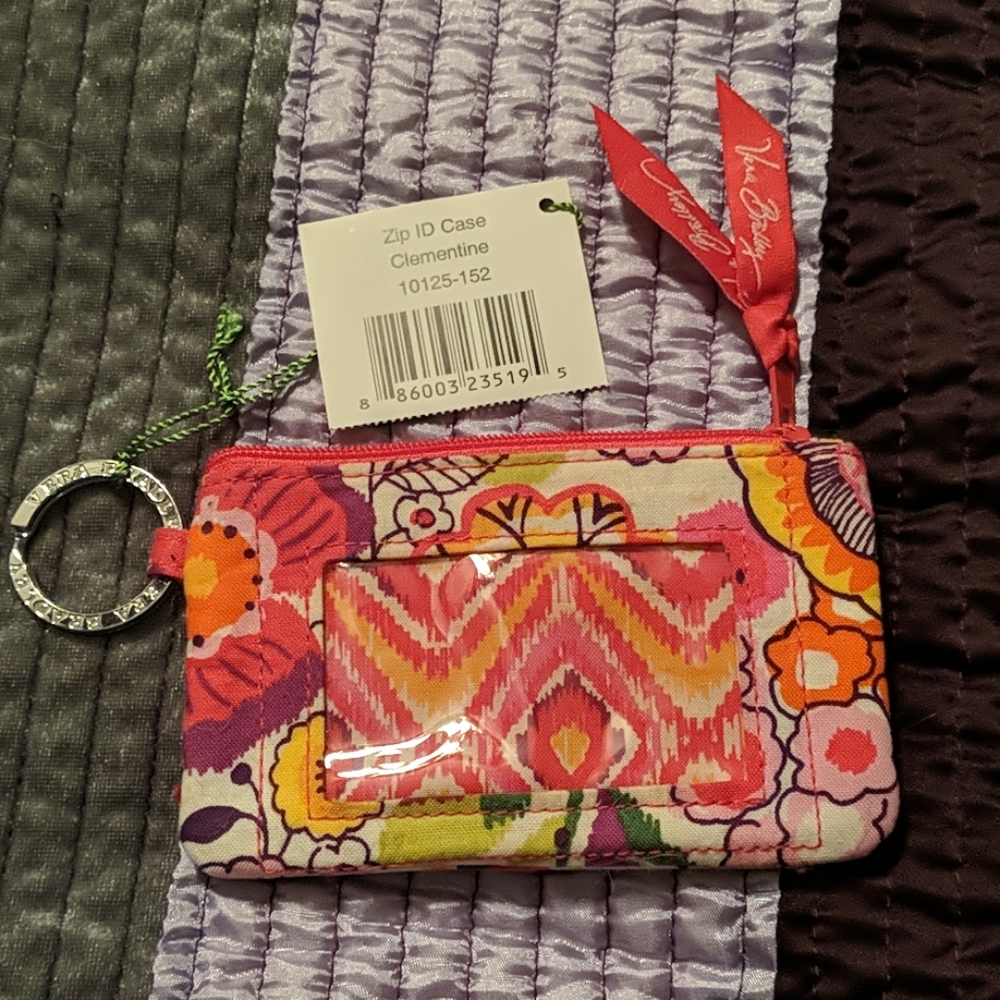 Vera Bradley zip ID case
